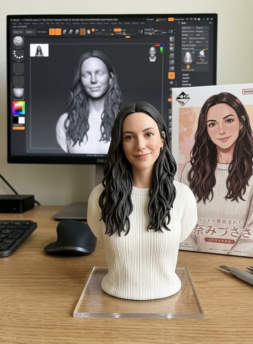 Kendini 3D Koleksiyon Figürüne Dönüştür